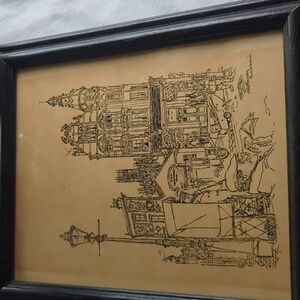 Anthony Sclafani Copy Pen And Ink Sketch
